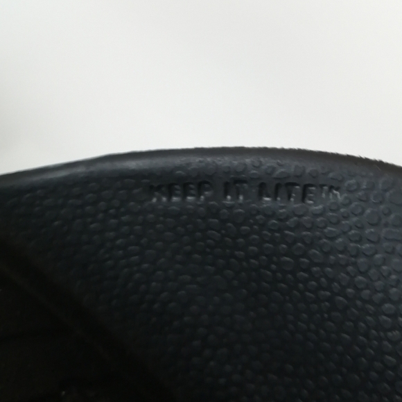 Native Audrey D'Orsay Black Pointed Toe Flat Rubber Comfort Waterproof Slip On 7 - Picture 12 of 14